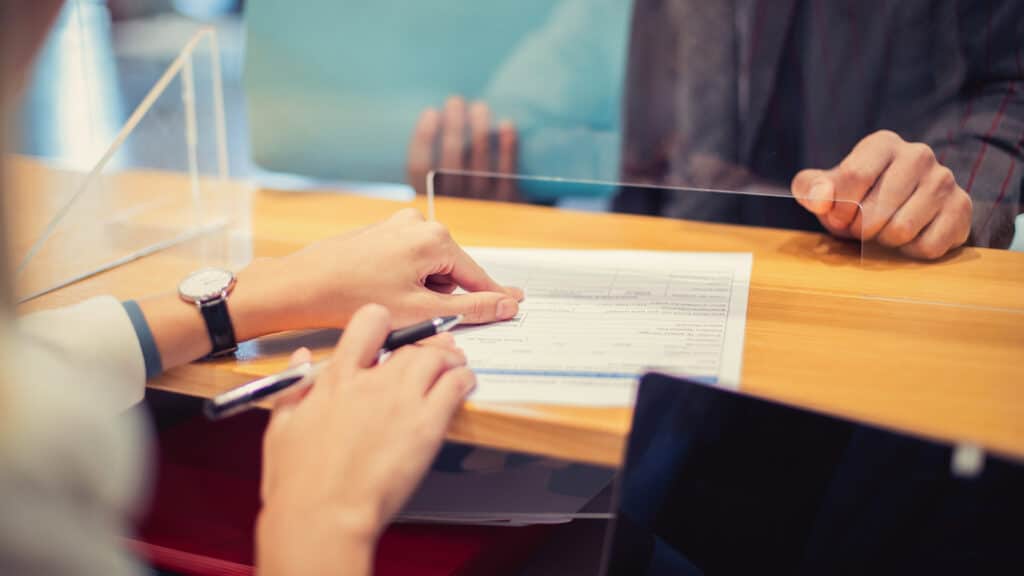 closing bank account at teller window