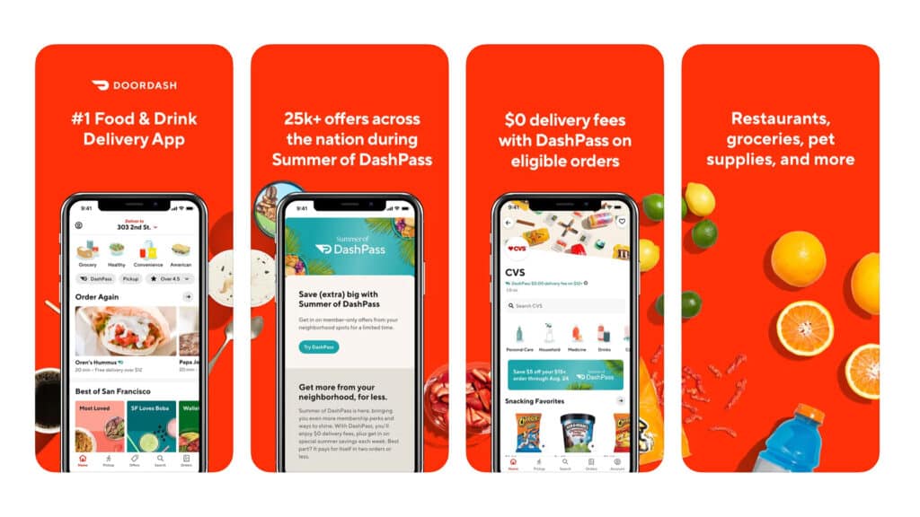 DoorDash app