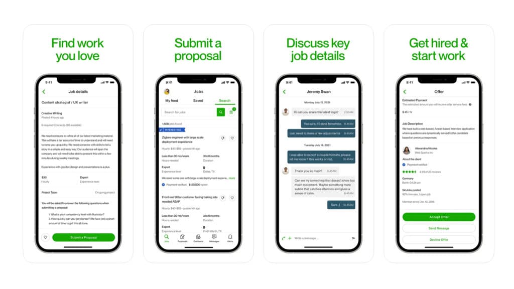 Upwork app