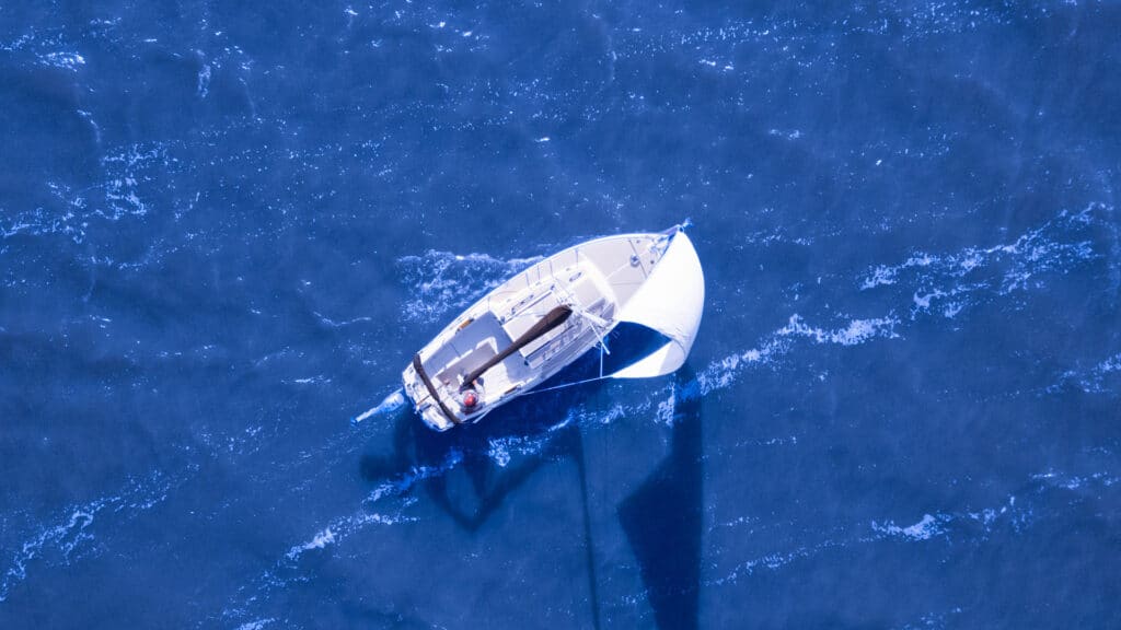 sailboat at sea