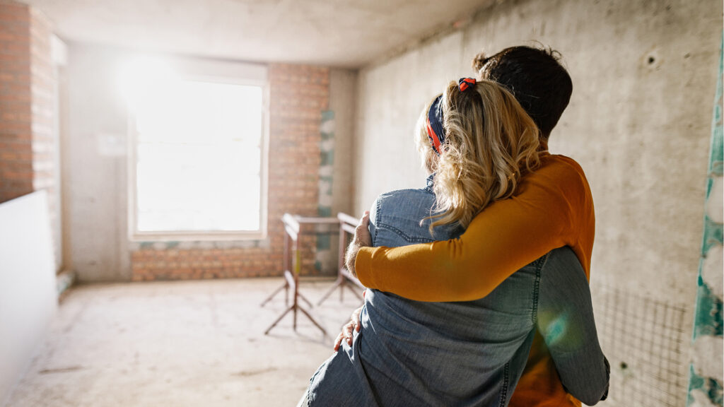 couple planning a renovation