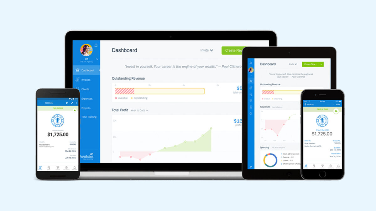 FreshBooks accounting software